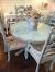 Blue Chalk Paint Dining Table