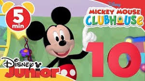 Topolino è il personaggio principale della banda disney e la mascotte dell'azienda in quanto primo personaggio creato da walt disney. La Casa Di Topolino Conta Fino A 10 Con Topolino Impara Con Disney Junior Youtube