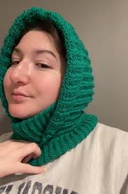 Crochet Fae Elf Hood