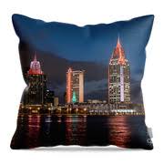 Mobile Alabama Skyline Photograph by Phil Floyd