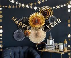 New Year S Eve Party Fans New Years Eve Decorations Party Fans Happy New Year Banner