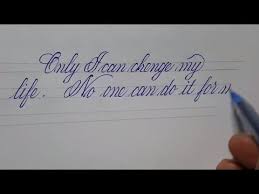 Thoughts In Cursive Writing With these two simple strokes, you can make nearly every letter in the alphabet.