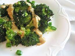 Honey Miso Glaze Recipe Roasted Broccoli Sauce For Vegetables Cooked Veggies