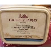 The hickory farms shopper survey is designed to measure . Hickory Farms Garden Vegetable Spread Calories Nutrition Analysis More Fooducate