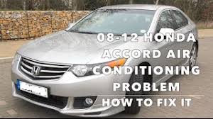 Honda accord 2.4l / 3.0l 2003, cabin air filter by k&n®. How To Fix Air Conditioning On A 2008 2012 Honda Accord Condenser Relay Regassing Youtube