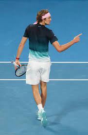 He always wore short socks. Alexander Zverev Tennis Clothes Alexander Zverev Tennis Wear