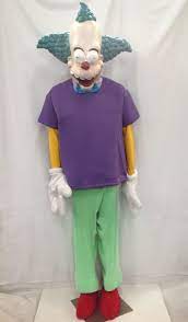 Krusty The Clown Costume - Costume Wonderland