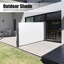 Grâce au modèle de paravent city i lä votre balcon ou votre terrasse se transforme en un espace cosy, protégé des désagréments extérieurs. Paravent Exterieur Retractable Beige Store Lateral 120 300cm Yuh Cdiscount Maison