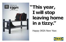 Ikea New Year Greeting Marketing Campaigns Ikea New Ikea Ad Ikea