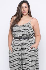 This Plus Size Woven Dress Features A V Neckline With Adjustable Straps For An Added Comfort A Plus Size Fashion Girls Maxi Dresses Trendy Plus Size Clothing
