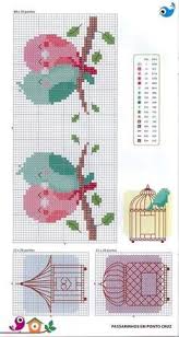 Etamin Sablonlari Kus Desenleri Crossstitch Crossstitchbirds Kanaviceislemesablonlari Kanaviceorneklerimodelle Kus Desenleri Desenler Kanavice Ornekleri