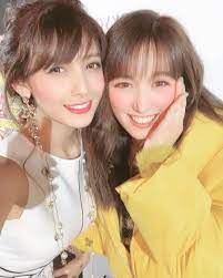 アンジェラ芽衣 tgcしずおか chanson cosmetics シャンソン化粧品 のステージで一緒になったトラウデン直美ちゃん ふわふわしててすっごく可愛いの 離れた moezine tgcしずおか chanson cosmetics シャンソン化粧品 トラウデン直美 美人 顔 アンジェラ