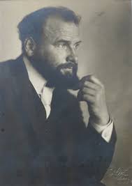 Portrait de Gustav Klimt (1907), Moriz Nähr