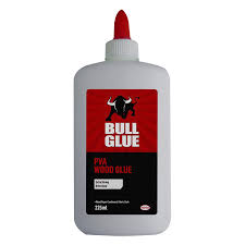 Bull Glue Pva Wood Glue 225ml Kmart Wood Glue Glue Shampoo Bottle