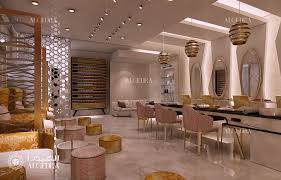 Haircut, manicure and make up atelier. Salon Interior Design Salon Decoration In Dubai