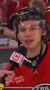 A great interview from Connor after scoring the overtime winner! Bedard  talks of sitting at 49 points for almost a month and calls the new  goaltender Spencer Knight a “Dawg”. Loll video by: ...