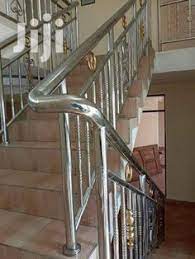 Pin By Bockarie Saney On Nik Stainless Steel Handrail Steel Handrail Stainless Steel Stair Railing