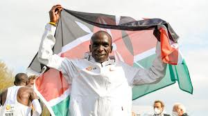 In july 2012, he received further recognition from the city of bristol after the kenyan olympic committee, under his presidency, made bristol the training base for its athletes in preparation for the london 2012 olympics. Athletics News Rejuvenated Eliud Kipchoge Wins Nn Mission Marathon In Enschede Netherlands Eurosport