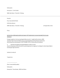 Selangor darul ehsan 17 september 2015. Contoh Surat Rasmi Permohonan Kemasukan Universiti Pewarna H
