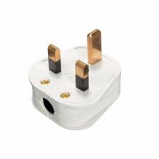 Some fans may have a 4 pin connector but only 3 wires going into the back of the connector. Generic 3 Pin 13a 13 Amp Uk Plug Mains Top Appliance Amazon In Electronics