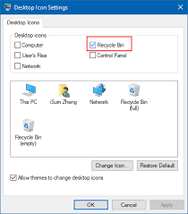 Before you hide the windows desktop recycle bin icon, you may want to configure windows not to send deleted files to the recycle bin. 2 Ways To Show Or Hide Recycle Bin Icon From Windows 10 Desktop