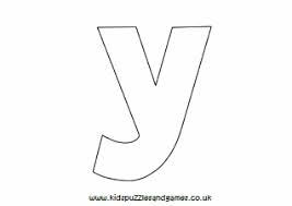 Click on the link of your choice (below) to print the template. Letter Y Colouring Sheets Kids Puzzles And Games