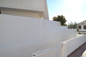 Valla De Pvc Cerramiento Para Jardin Modelo Vall Venecia Valla Metalica Jardin Vallas Metalicas Vallas