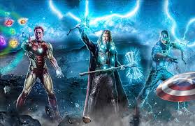 Maybe you would like to learn more about one of these? The Trinity 2020 Iron Man Thor Captain America Superheroes Artwork Art Hd Wallpaper Peakpx