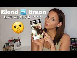 Theoretisch geht das, denn das braun ist ja dunkler als blond. Krasser Unterschied Von Blond Zu Braun Haare Farben Diy Youtube