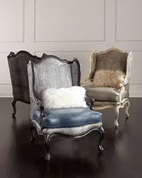 Massoud Leather Wingback Chairs Leather Wingback Chair Living Room Chairs Leather Wingback