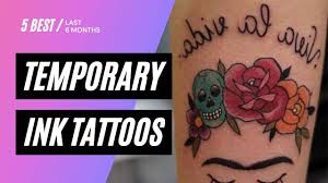Tattoos that last a year. 5 Best Temporary Ink Tattoos That Last 6 Months