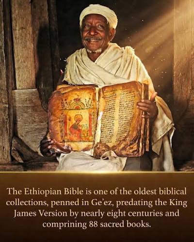 The ancient Ethiopian Bible's significance in Christianity