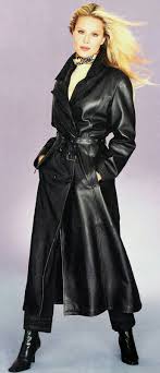 Long Leather Trench Coat Long Leather Coat Leather Trench Coat Trench Coats Women