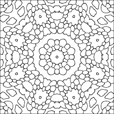 Bricks, basket weave fuzzy has detailed geometric coloring pages for kids and adults! Simple Geometric Coloring Page For Kids And Adults Relax Black And White Ornament Mandala Meditative Drawing Coloring Book Kaleidoscope Template For Design Work Stock Photo Picture And Royalty Free Image Image 145747167