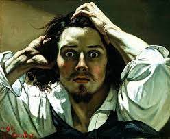 The Desperate Man 1845 Famous Self Portraits Famous Art Gustave Courbet