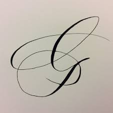 A great selection of calligraphy samples to print. How To Write A Capital G In Cursive Quora