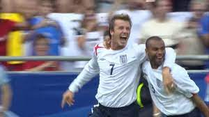 Inglaterra 2006 (mundial alemania 2006). Inglaterra 1 Ecuador 0 Mundial 2006 Gol De David Beckham Youtube