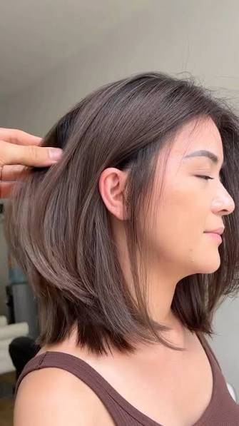 Layered Long Bob Thin Hair