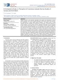 It was incorporated in the year 1955, as a company registered under the companies act. Pdf A Comparative Study On Perception Of Customers Towards Service Quality Of Canara And Icici Bank Sujith T S Academia Edu