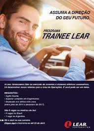 Centro de Engenharias » Programa Trainee Lear