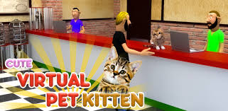 However, make sure your kitten always wears a collar made of lightweight material and an identification tag. Amazon Com My Cute Little Virtual Pet Kitten Free Cat Game For Kids Appstore For Android