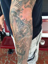 Statue of liberty black and white tattoo. Eagle Black And White Tattoo Novocom Top