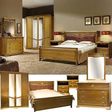Jetzt günstig die wohnung mit gebrauchten möbeln einrichten auf ebay kleinanzeigen. Schlafzimmer Komplett Set Leonie Schlafzimmermobel Im Franzosischen Landhausstil Massivholz Honigeiche