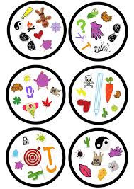 5 juegos para imprimir y disfrutar. Dobble Para Imprimir Juego De Cartas Dobble Imprimible Juegos Montessori
