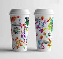 Custom Printed Food Grade Cool Drinks Paper Cup Double Hot ...
