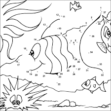 All coloring pages are for personal download and use only. Fish Dot To Dot Fish Coloring Page Coloring Pages Animal Coloring Pages