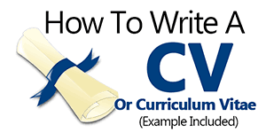 Create your new resume in 5 minutes. How To Write A Cv Curriculum Vitae Sample Template Included