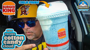 Burger King® Frozen Cotton Candy Cloud Review! 🥶☁️