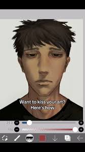 How to Draw Kiss Mark Procreate