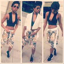 Dej Loaf Dejloaf Instagram Photos Websta Celebrity Style Inspiration Pretty Short Hair Pixie Styles